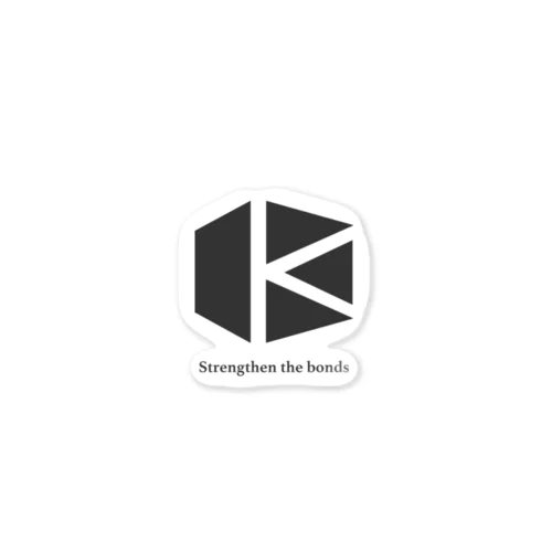 Kubography Black Logo ステッカー
