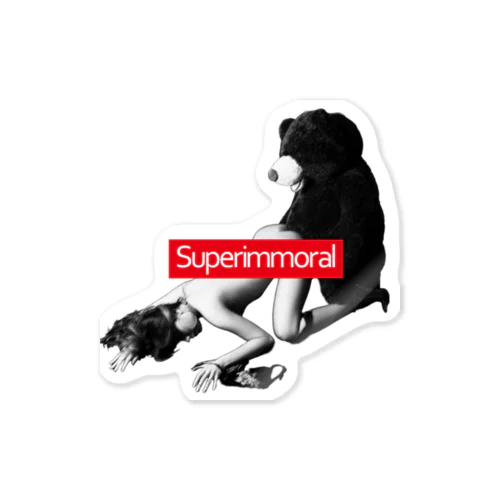 Superimmoral ステッカー