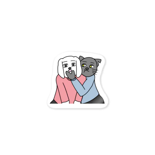 犬猫 Sticker