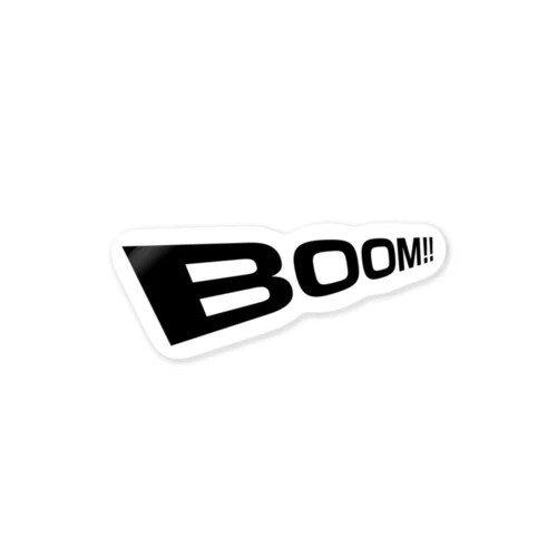 boom ステッカー