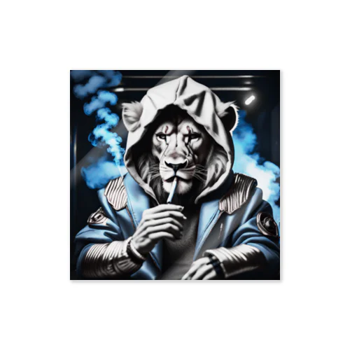 Smoker Lion ステッカー