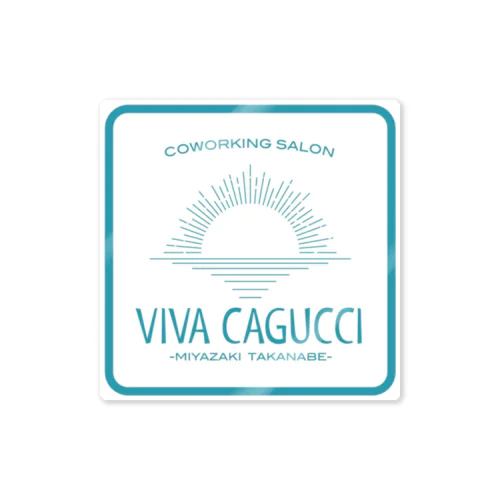 VIVA CAGUCCI  ロゴ Sticker