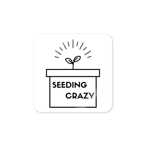 SEEDING CRAZY(実生狂) ステッカー