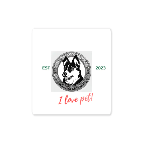 Dog　ペット好き④ Sticker