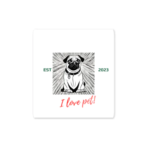 Dog　ペット好き⑥ Sticker