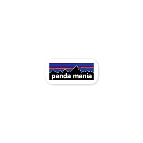 panda mania（パンダマニア） ステッカー