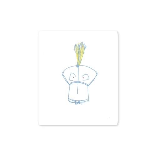 何かと何かのハーフロバタくん Sticker