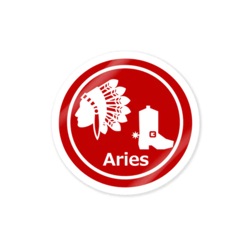 Aries～牡羊座～ ステッカー