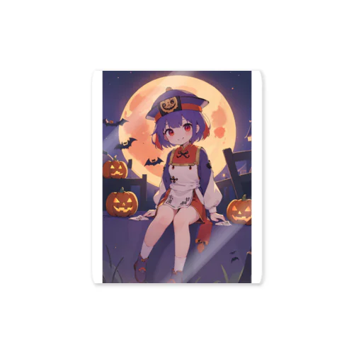 ハロウィンイラスト2023 キョンシー1 Sticker