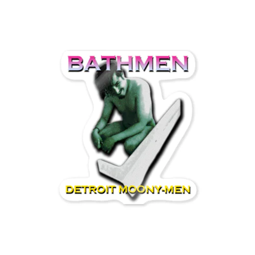 BATHMENシリーズ ステッカー