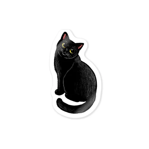 黒猫ちゃん Sticker