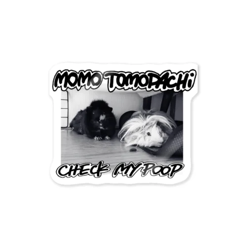 momo tomodachi Sticker