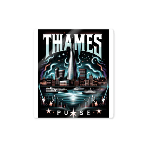 Thames Pulse Sticker