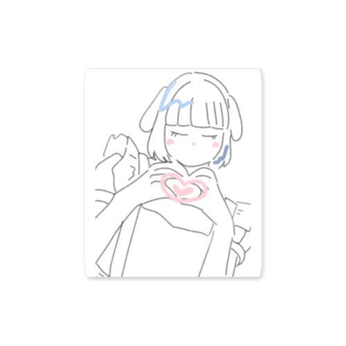 めいどさんちぇき Sticker