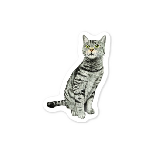 キジトラ猫ちゃん文字ナシ Sticker