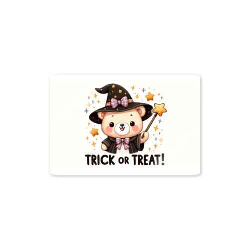 ハロウィンのクマウィン Sticker