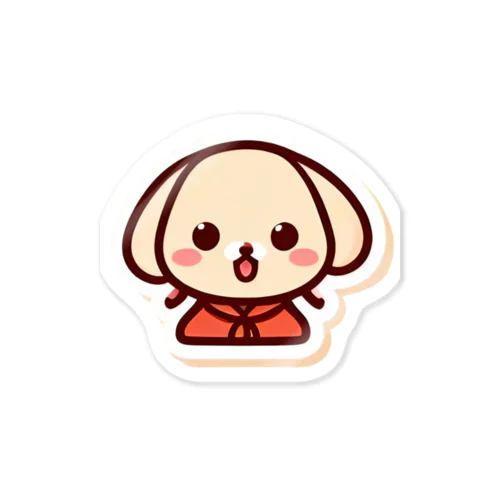 毎日の疲れを癒す！かわいい犬グッズ Sticker