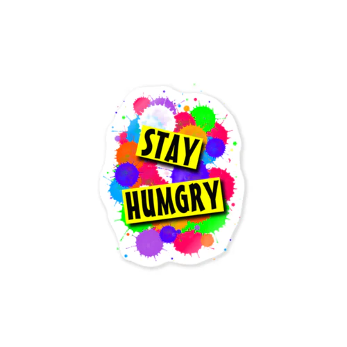 STAY HUNGRY ステッカー