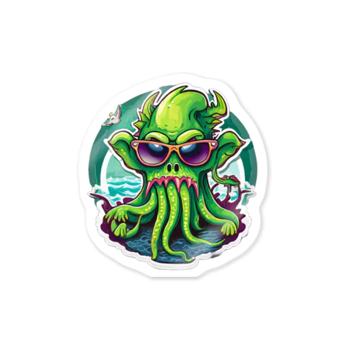 CTHULHU DEMON(A001) Sticker