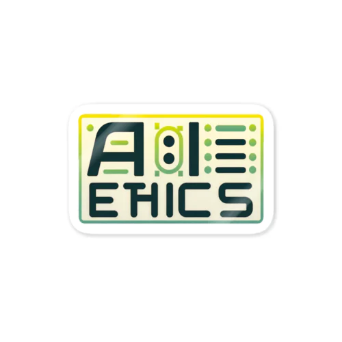 AI ETHICS 003 ステッカー