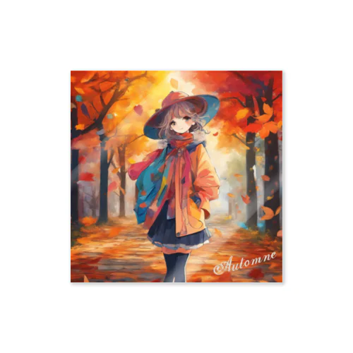 autumn 02 Sticker