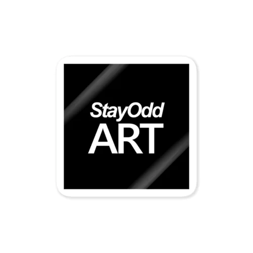 StayOdd ART Logo Sticker