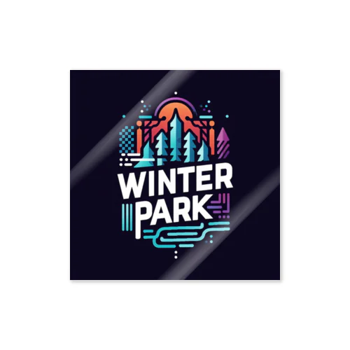 【WINTER PARK】VOL.01 ステッカー