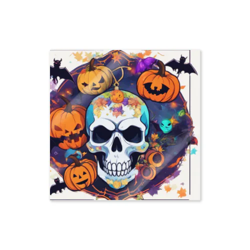 "ハロウィン＆スカルヘッド スタイリッシュコレクション" Sticker