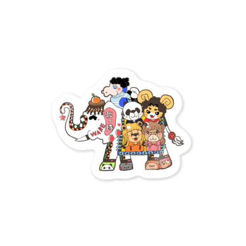 我々隊 グッズ☆ Sticker