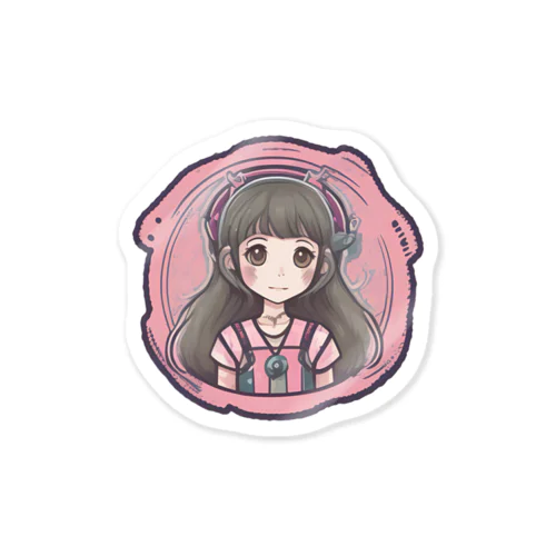 Girl-Aiko Sticker