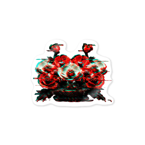 POPPY_GLITCH ステッカー