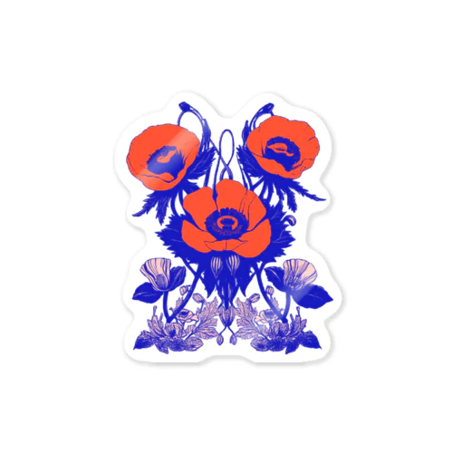 magic flower Sticker