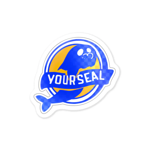 Reveal SEAL アザラシステッカー Sticker