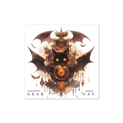 GEAR CAT-001 ステッカー