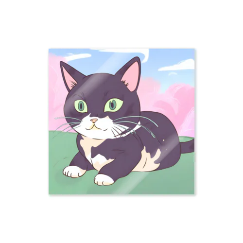 キモかわ猫　イラストグッズ Sticker