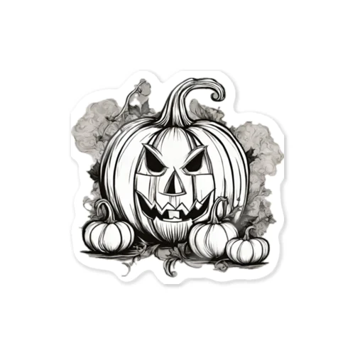 Halloween pumpkin Sticker