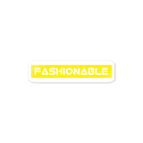 Fashionable Sticker