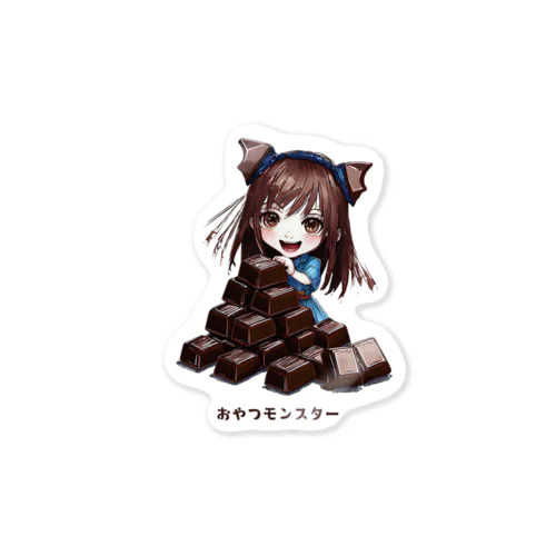 チョコレートモンスターBat Sticker