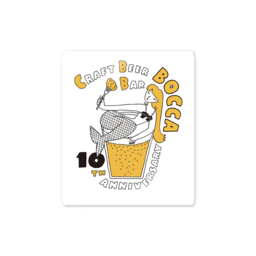 BOCCA10th Sticker