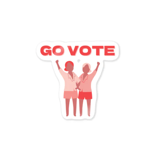 GO VOTE Sticker