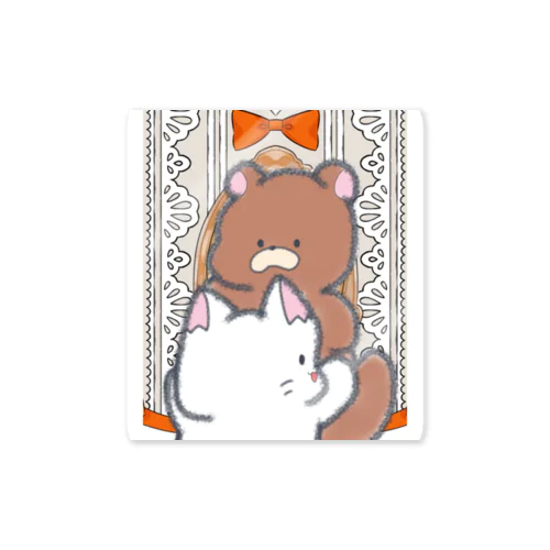 今日はテディベアの日 Sticker