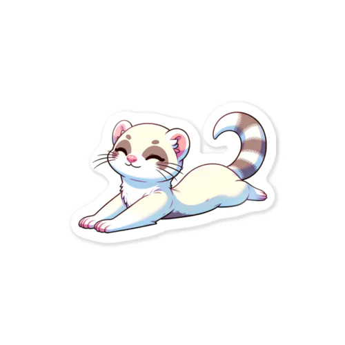 のんびりフェレットちゃん🐾 ステッカー