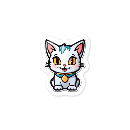 スマイルキャット６・リバーブック Sticker