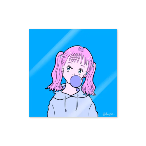 ふうせんがーる Sticker