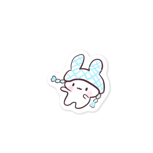 ニットくんうさぎさん Sticker