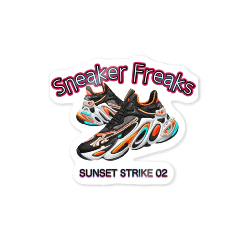 【Sneaker Freaks】Sunset Strike02 Sticker