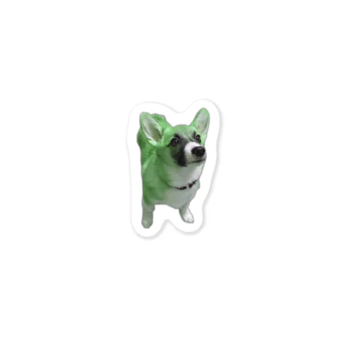 ワサビ犬 Sticker