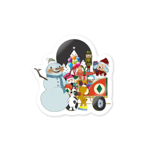 クリスマスオンパレード Sticker