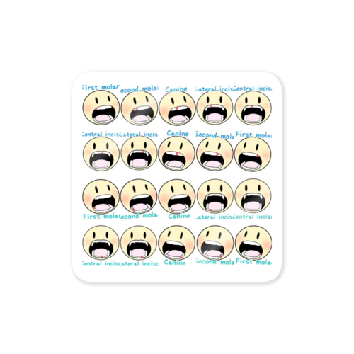 Cherish family memories（Baby teeth） Sticker