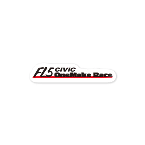 FL5 CIVIC OneMake Race ステッカー ステッカー